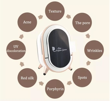 Het multi Spectrale 45W-van de de Machinespiegel van de Huidanalyse Platform van Android