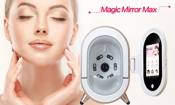 RGB UVpl Android Professionele Huidanalysator 15MP Facial Camera